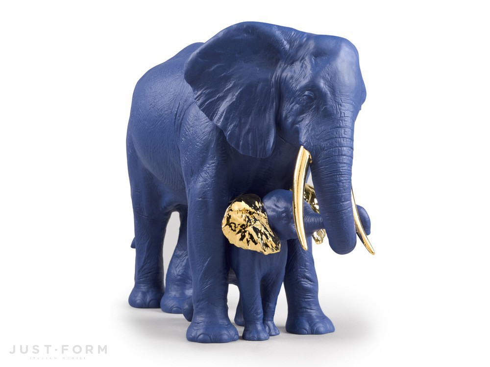 Декоративный предмет Leading The Way Blue And Gold фабрика Lladró фотография № 3
