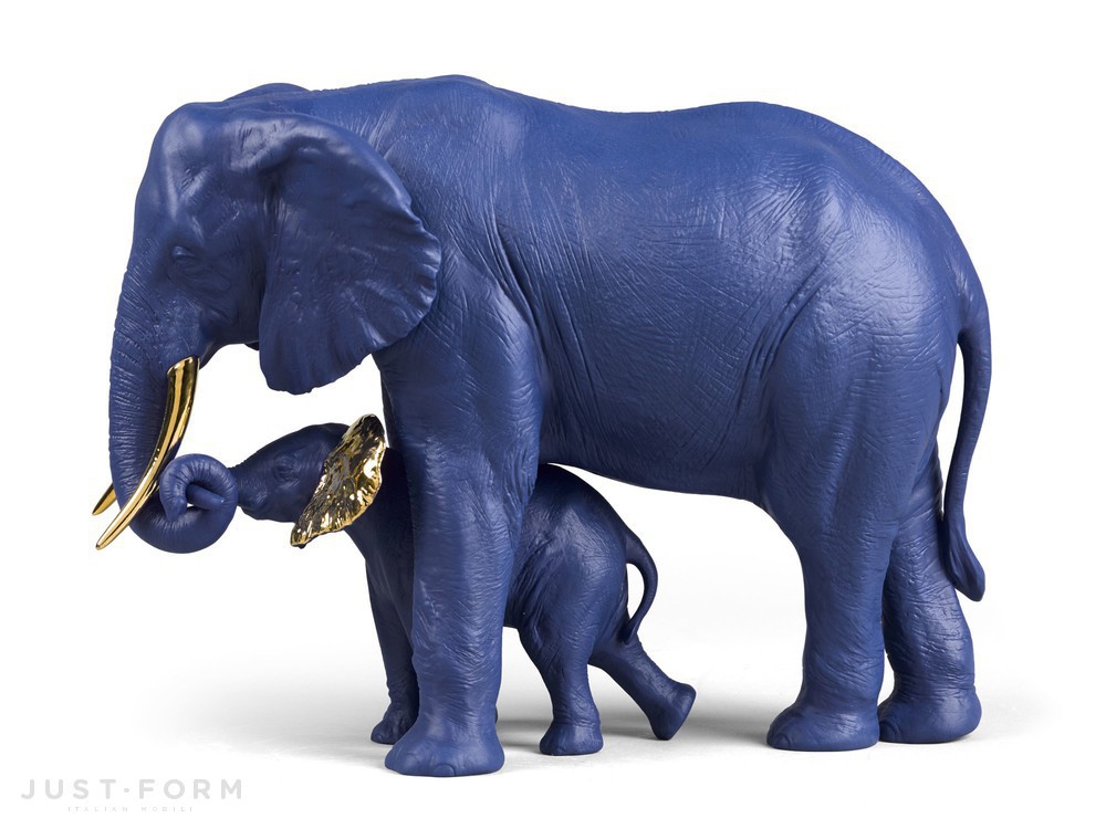 Декоративный предмет Leading The Way Blue And Gold фабрика Lladró фотография № 2