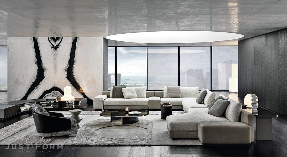 Модульный диван Daniels фабрика Minotti фотография № 10