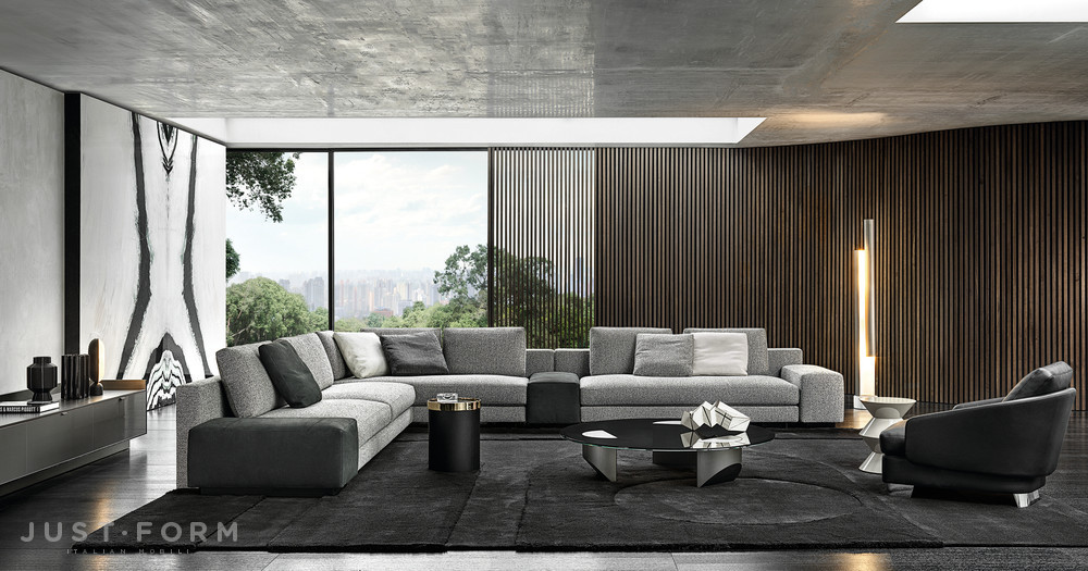 Модульный диван Daniels фабрика Minotti фотография № 8