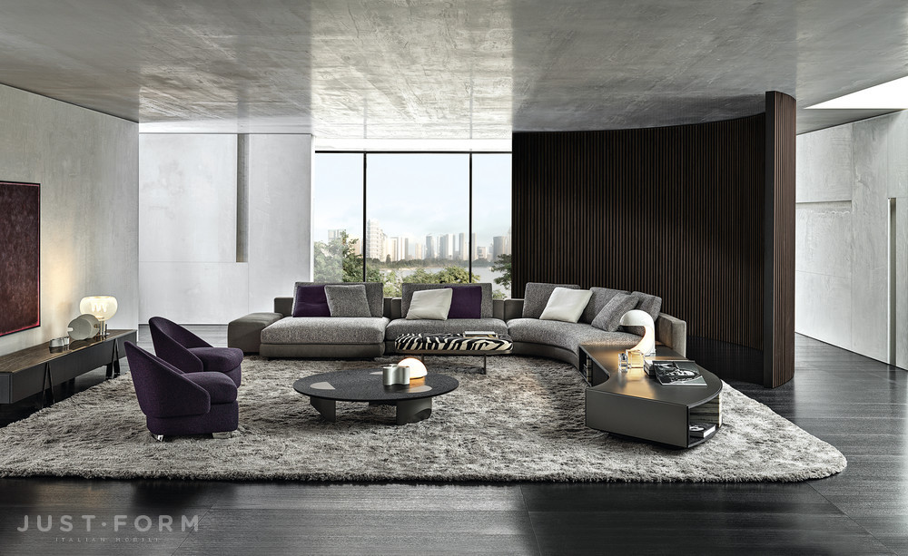 Модульный диван Daniels фабрика Minotti фотография № 4