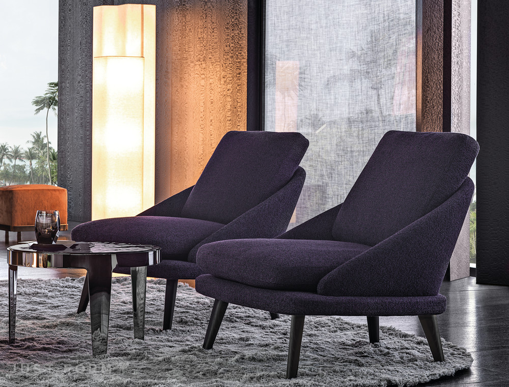 Кресло Lawson фабрика Minotti фотография № 12