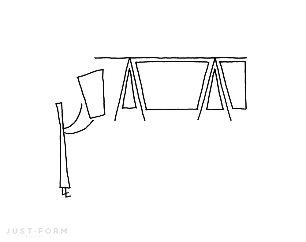 Тумба для гостиной Easel фабрика Minotti фотография № 4