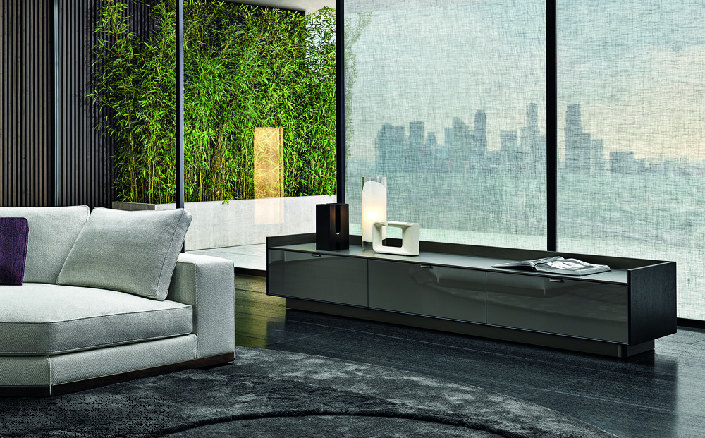 Тумба для гостиной Darren фабрика Minotti фотография № 2
