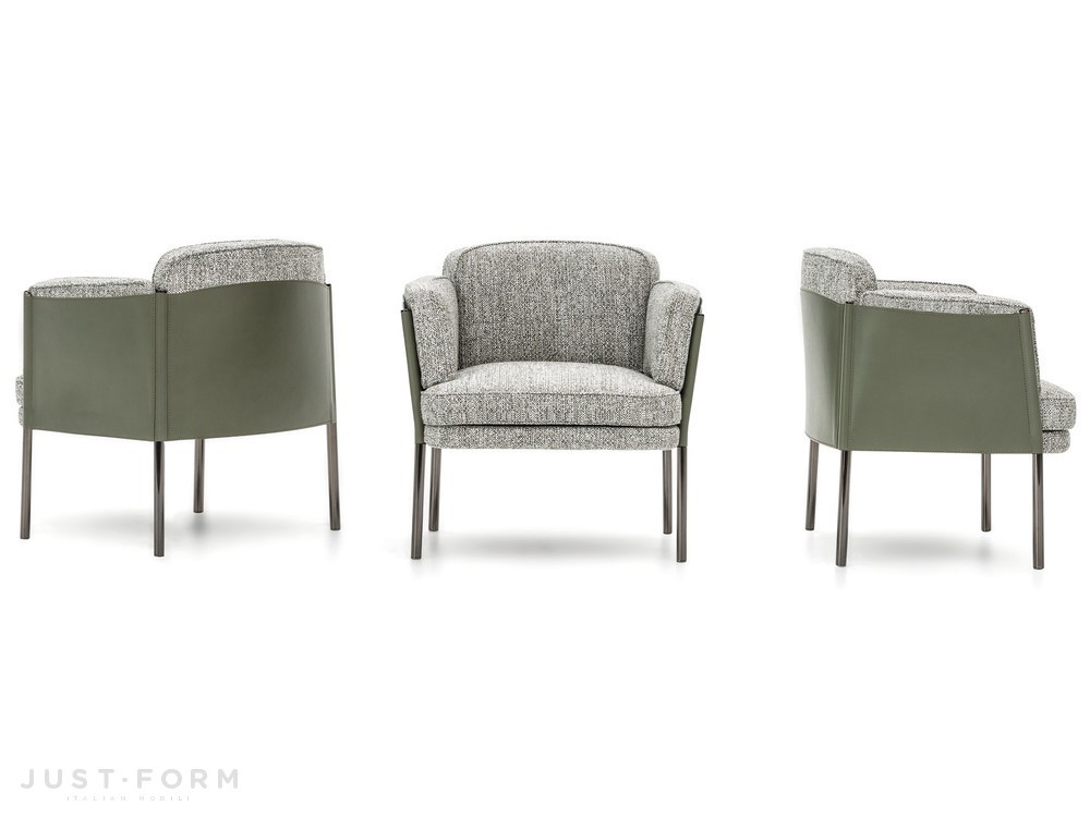 Маленькое кресло Shelley фабрика Minotti фотография № 2