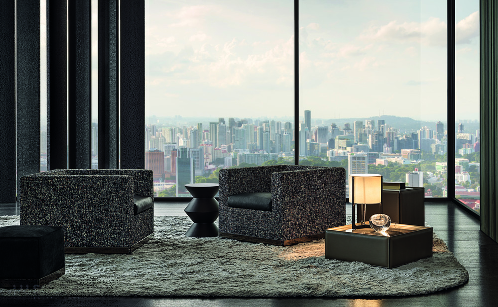 Кресло Suitcase Line фабрика Minotti фотография № 2