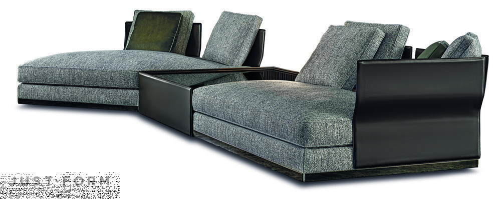 Модульный диван West фабрика Minotti фотография № 3