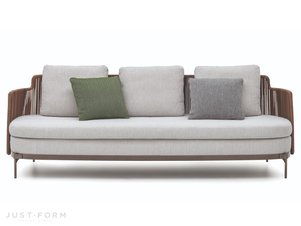 Садовый диван Tape "Cord" Outdoor фабрика Minotti фотография № 2