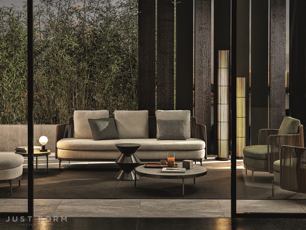 Садовый диван Tape "Cord" Outdoor фабрика Minotti фотография № 8