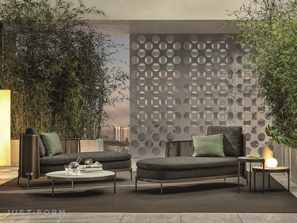 Садовый шезлонг Tape Cord Outdoor фабрика Minotti фотография № 4