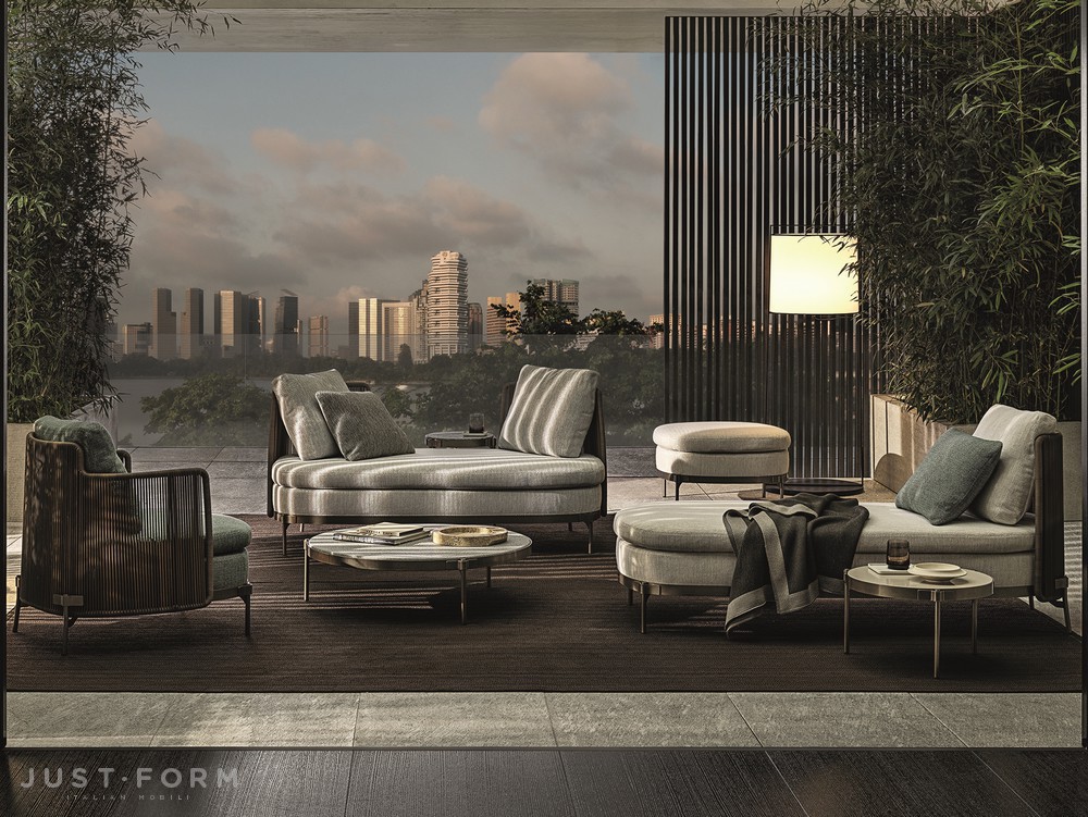 Столик Tape Cord Outdoor фабрика Minotti фотография № 7