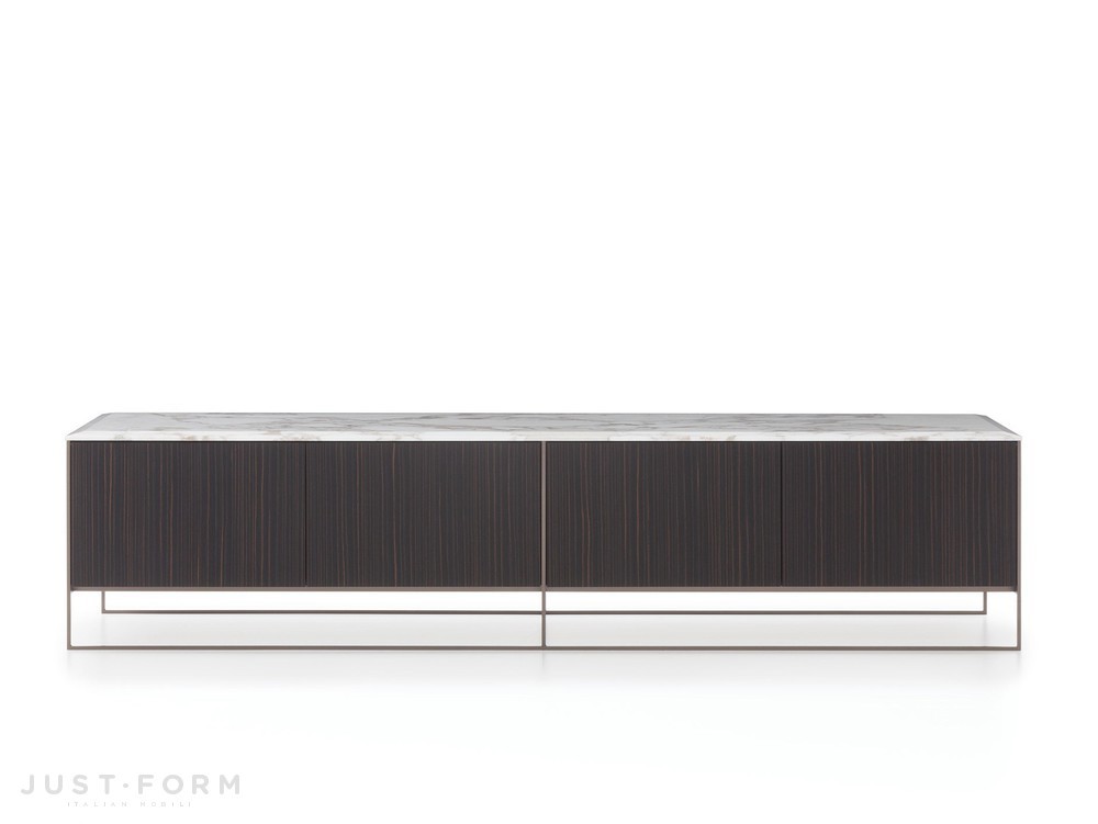 Тумба для гостиной Calder Bronze фабрика Minotti фотография № 3