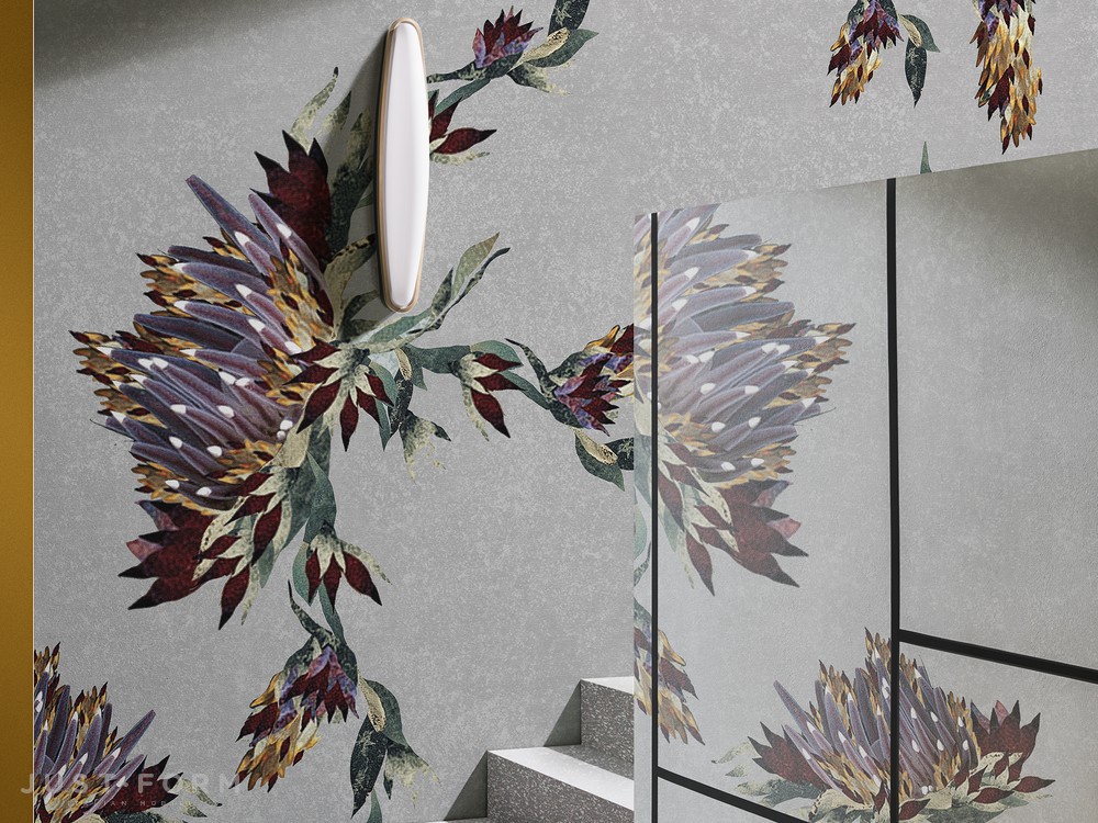 Обои Florigraphique фабрика Wall & Deco фотография № 4