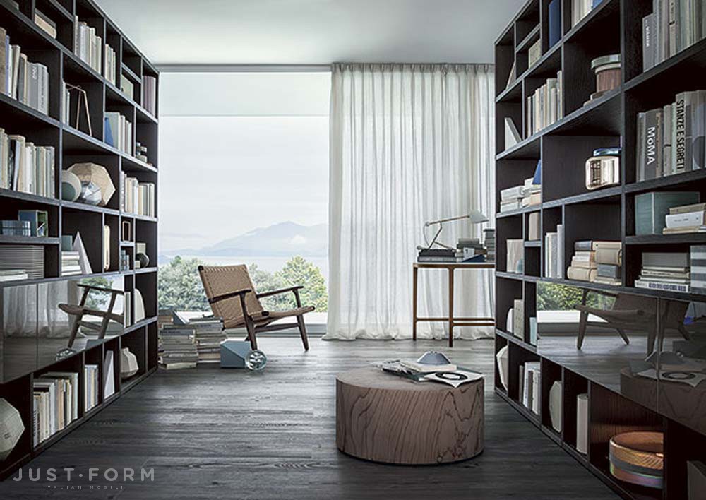 Книжный шкаф Selecta Noce L фабрика Lema фотография № 13