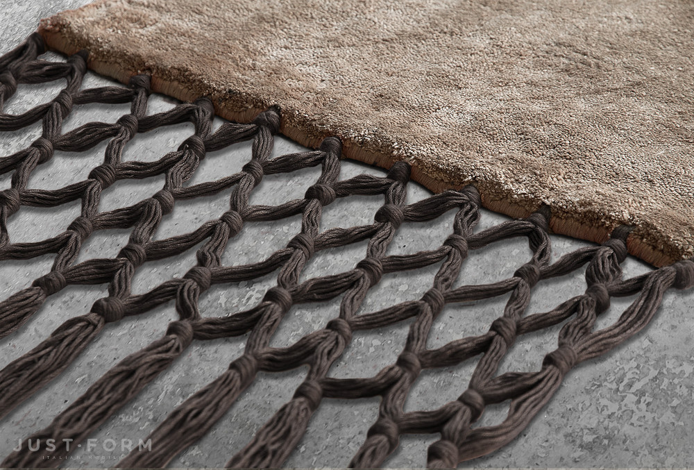 Ковер Fringes Beige + Dark Brown фабрика Baxter фотография № 2