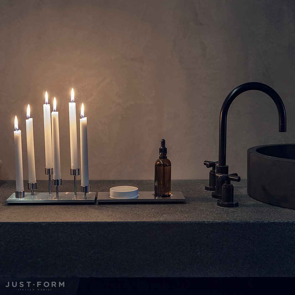 Подсвечник Machined / Candelabra / Steel фабрика Buster + Punch фотография № 7