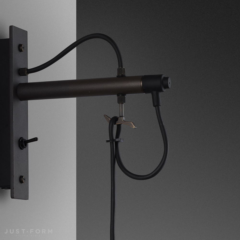 Бра Hooked Wall / Nude / Graphite / Smoked Bronze фабрика Buster + Punch фотография № 6