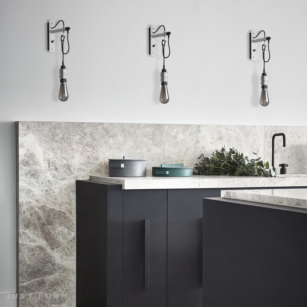 Бра Hooked Wall / Nude / Stone / Brass фабрика Buster + Punch фотография № 8
