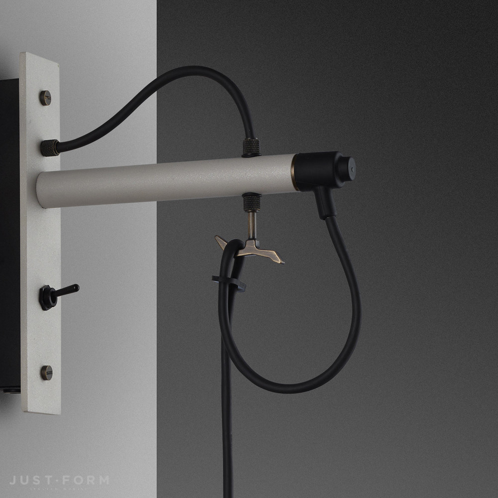 Бра Hooked Wall / Nude / Stone / Smoked Bronze фабрика Buster + Punch фотография № 6
