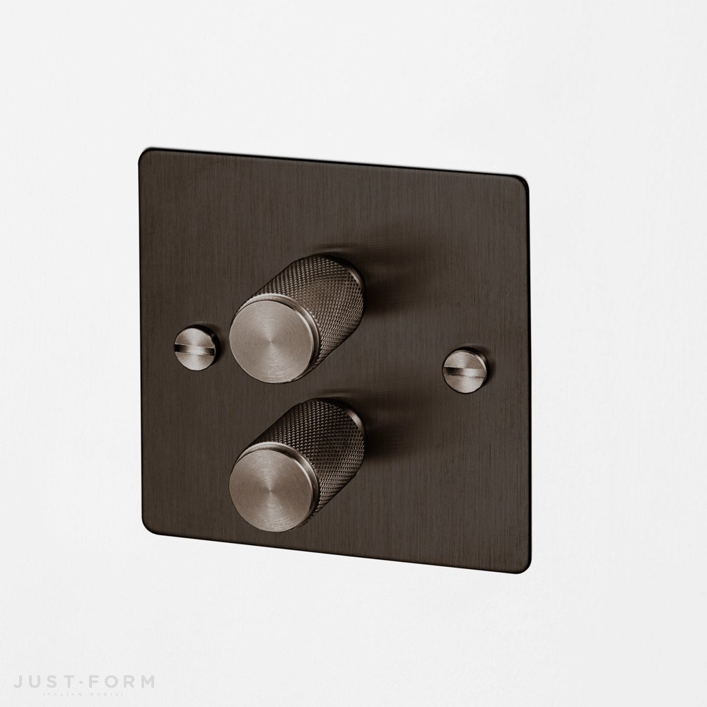 Двойной диммер 2G Dimmer / Smoked Bronze фабрика Buster + Punch фотография № 1