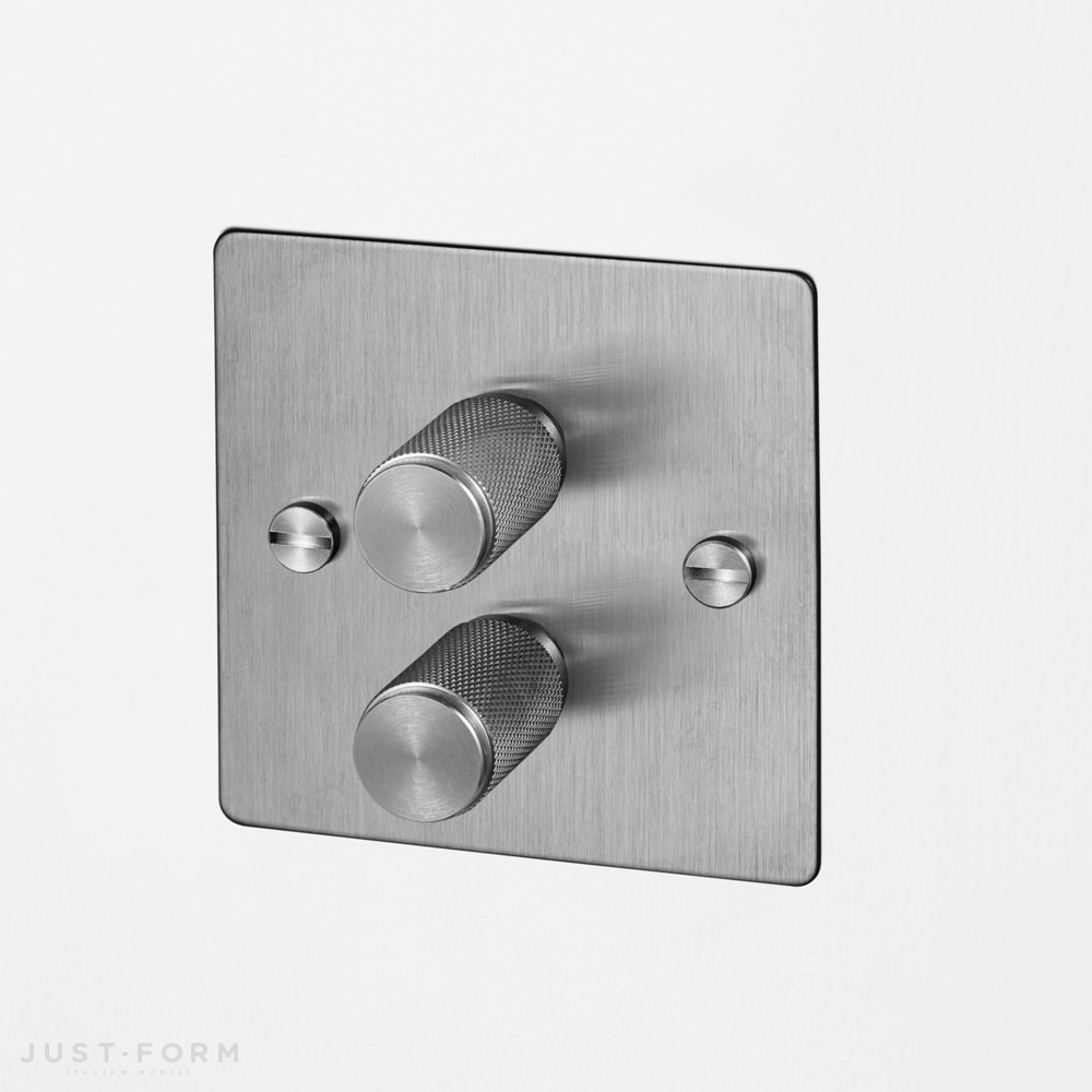 Двойной диммер 2G Dimmer / Steel фабрика Buster + Punch фотография № 1