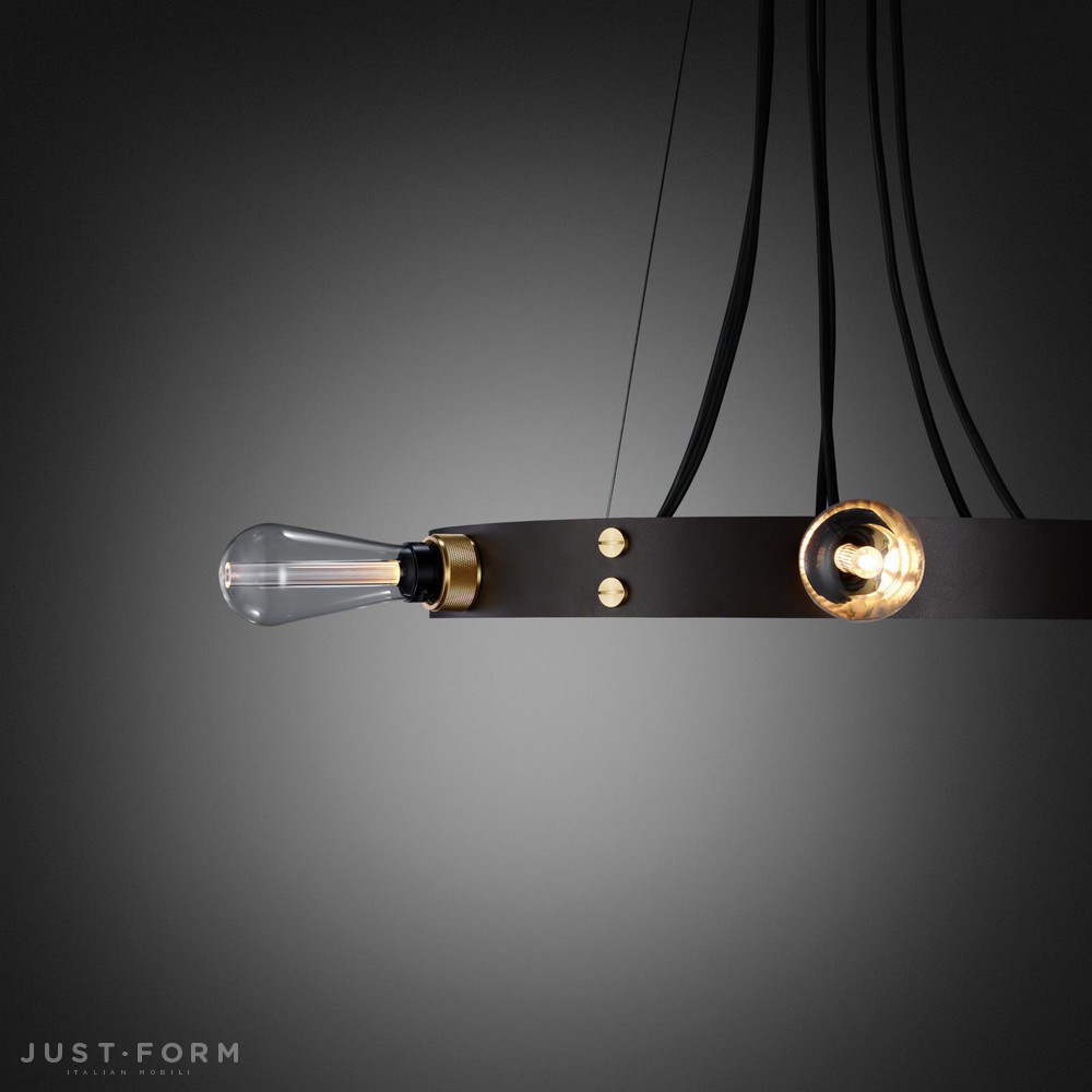 Люстра Hero Light / Graphite / Brass фабрика Buster + Punch фотография № 16