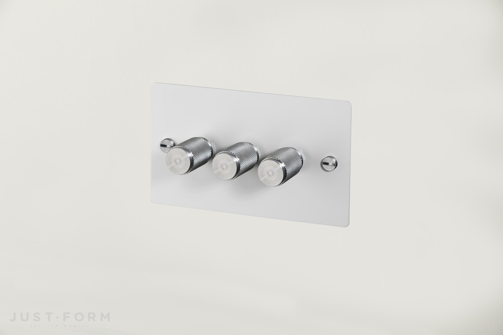 Тройной диммер 3G Dimmer / White / Steel фабрика Buster + Punch фотография № 1