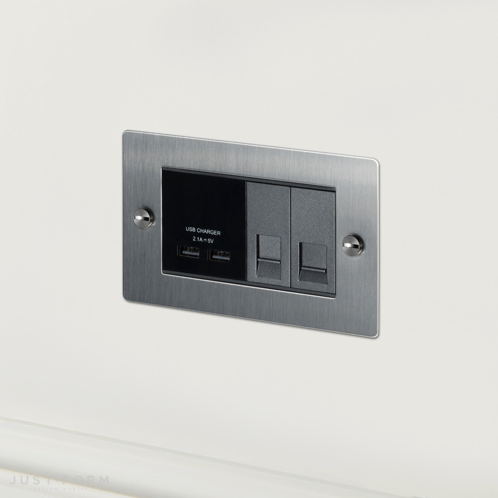 Модули для стенных розеток Electricity Plate Inserts фабрика Buster + Punch фотография № 2