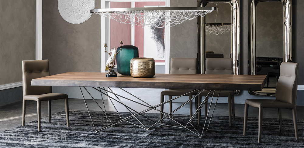 Обеденный стол Gordon Deep Wood фабрика Cattelan Italia фотография № 10