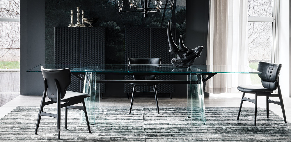 Стеклянный стол Klirr фабрика Cattelan Italia фотография № 8