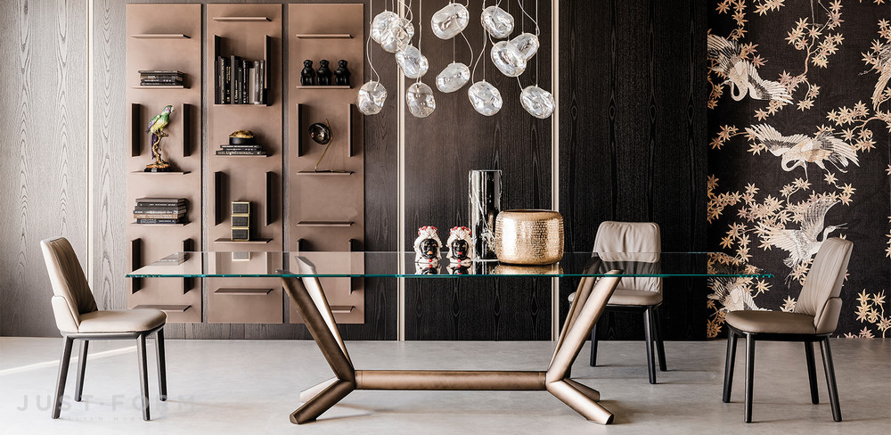 Стеклянный стол Planer фабрика Cattelan Italia фотография № 3