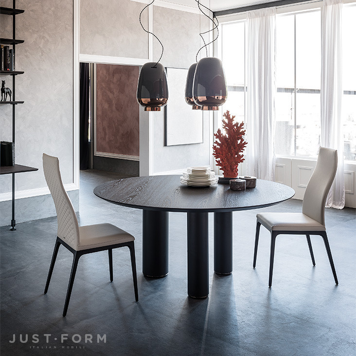 Круглый стол Roll Wood Round фабрика Cattelan Italia фотография № 4