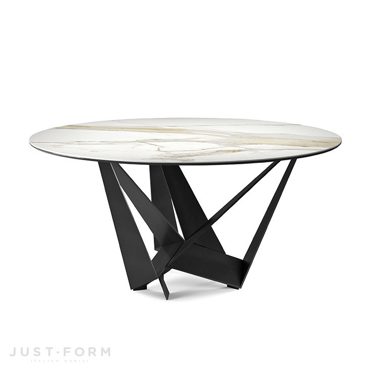 Круглый стол Skorpio Keramik Round фабрика Cattelan Italia фотография № 4