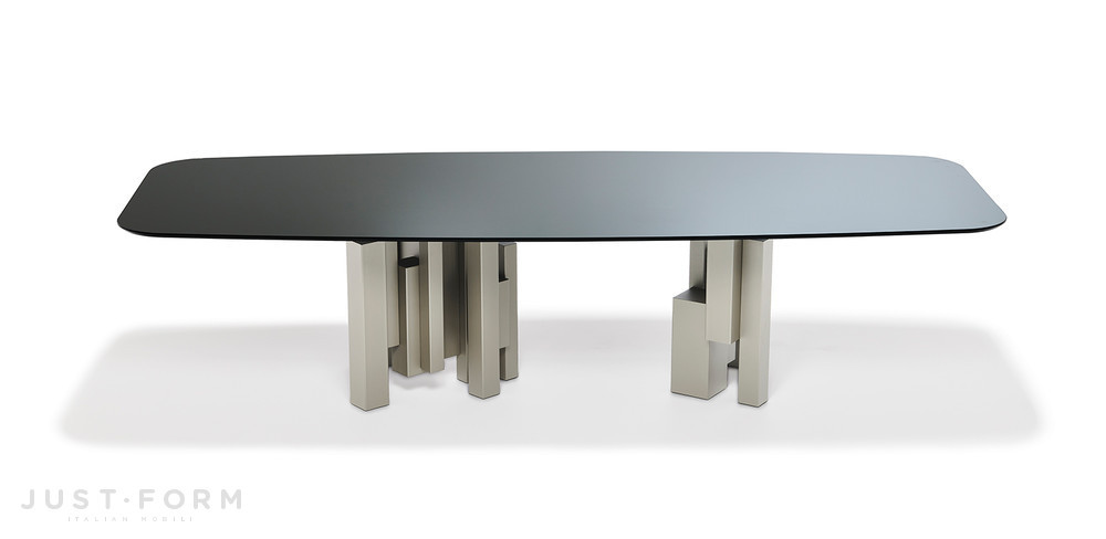 Стеклянный стол Skyline фабрика Cattelan Italia фотография № 1