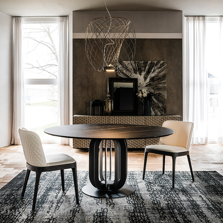 Круглый стол Soho Keramik фабрика Cattelan Italia фотография № 2
