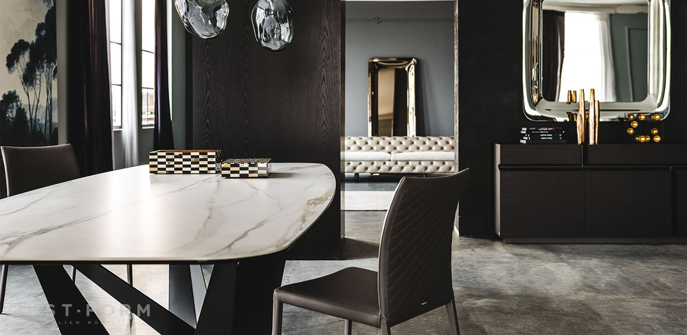 Обеденный стол Skorpio Keramik фабрика Cattelan Italia фотография № 19