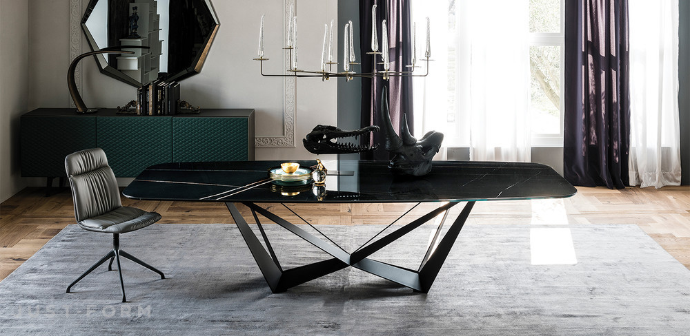 Обеденный стол Skorpio Keramik фабрика Cattelan Italia фотография № 26