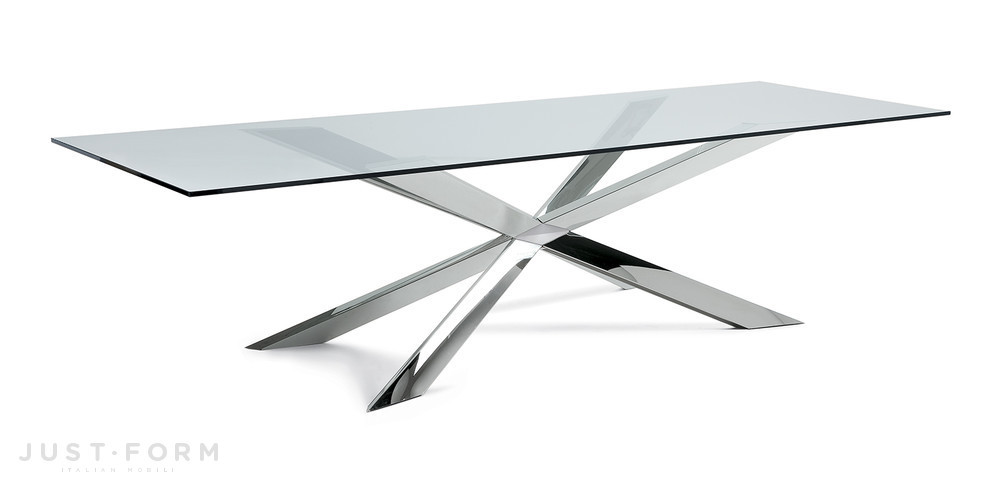 Стеклянный стол Spyder фабрика Cattelan Italia фотография № 12
