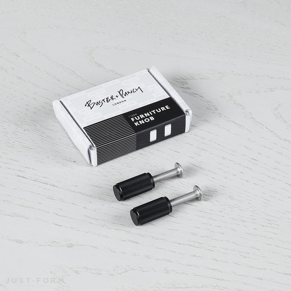 Ручка для мебели Furniture Knob / Linear / Black фабрика Buster + Punch фотография № 3