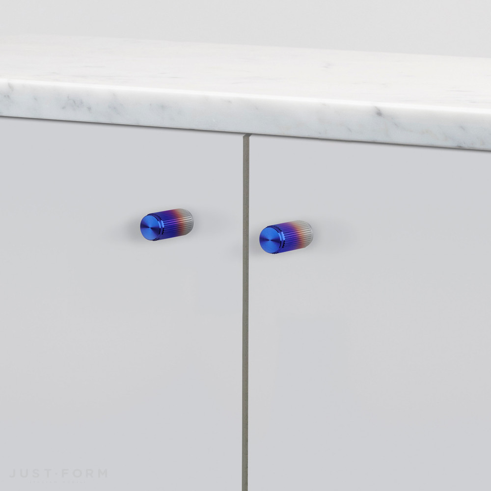Ручка для мебели Furniture Knob / Linear / Burnt Steel фабрика Buster + Punch фотография № 1