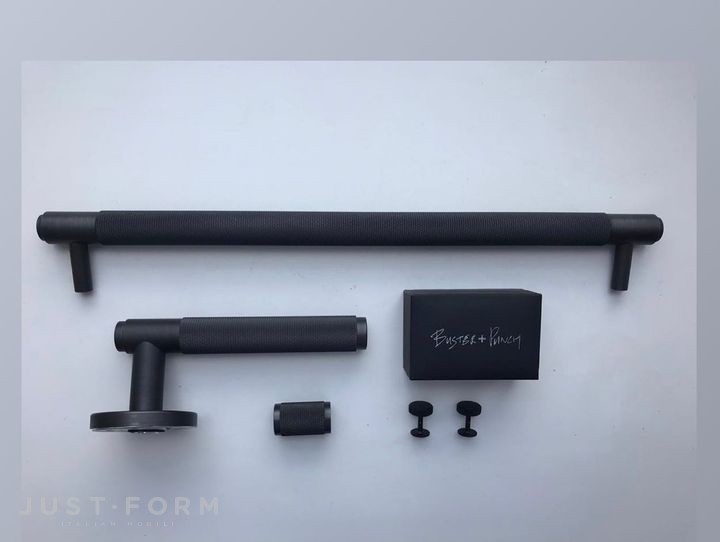 Нажимная дверная ручка Door Handle / Cross / Black фабрика Buster + Punch фотография № 7