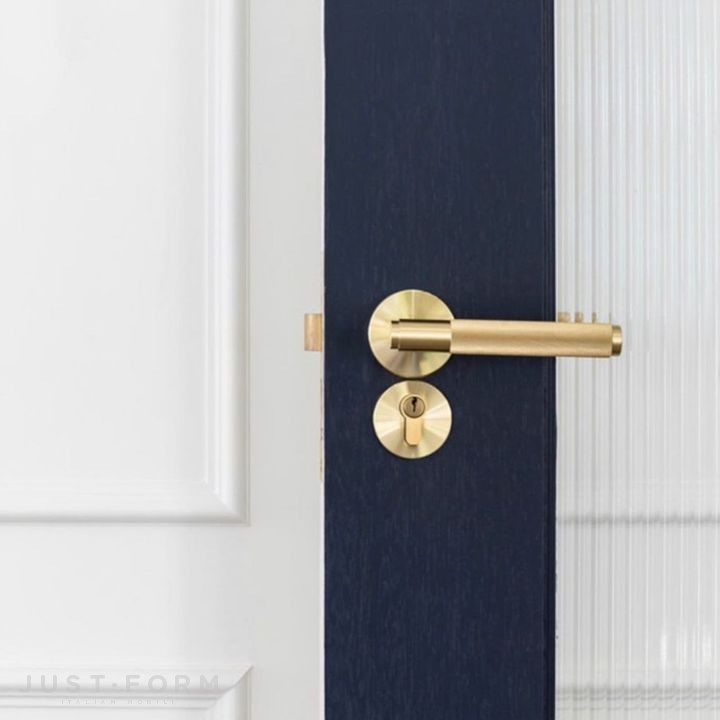 Нажимная дверная ручка Door Handle / Cross / Brass фабрика Buster + Punch фотография № 11
