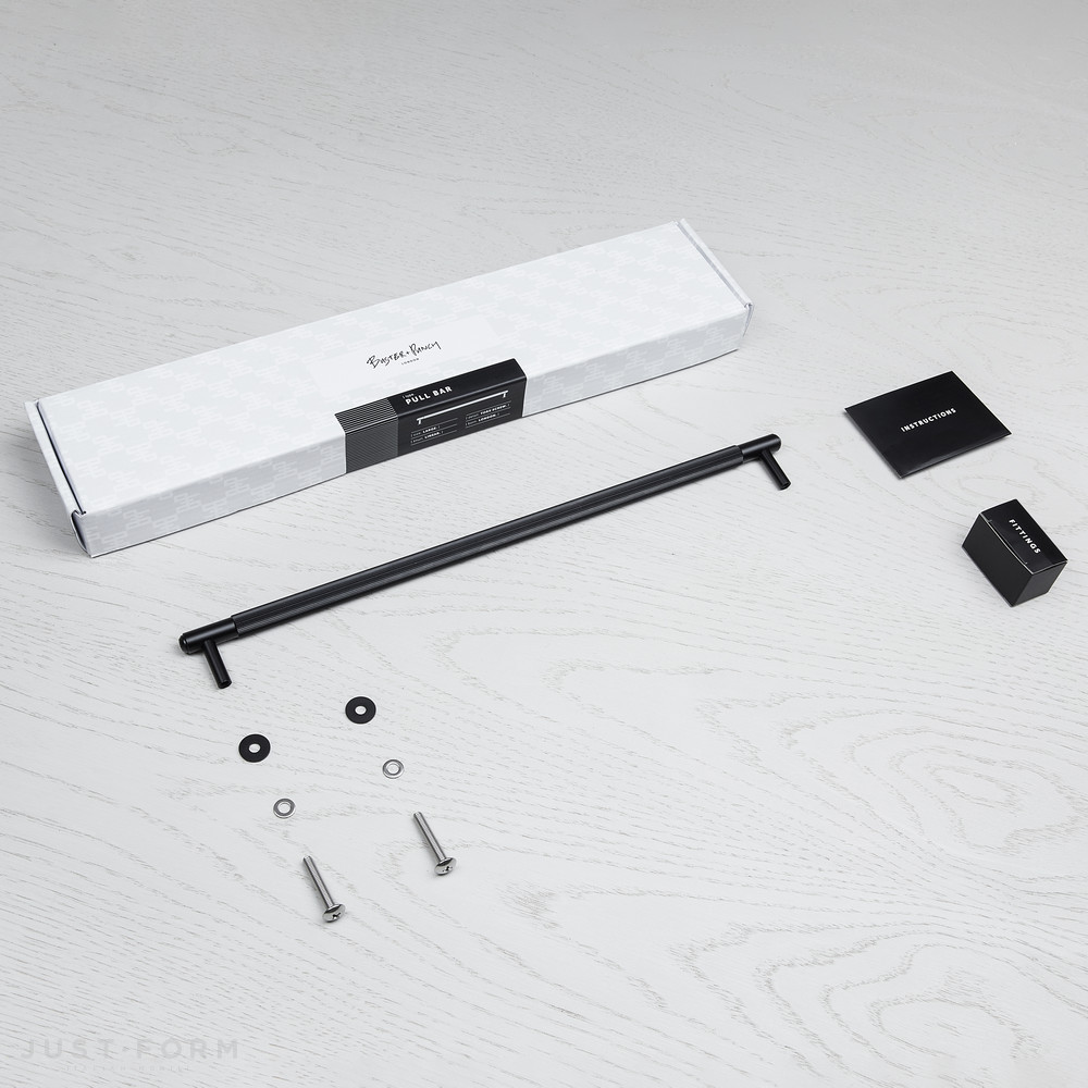 Ручка для мебели Pull Bar / Linear / Black фабрика Buster + Punch фотография № 9