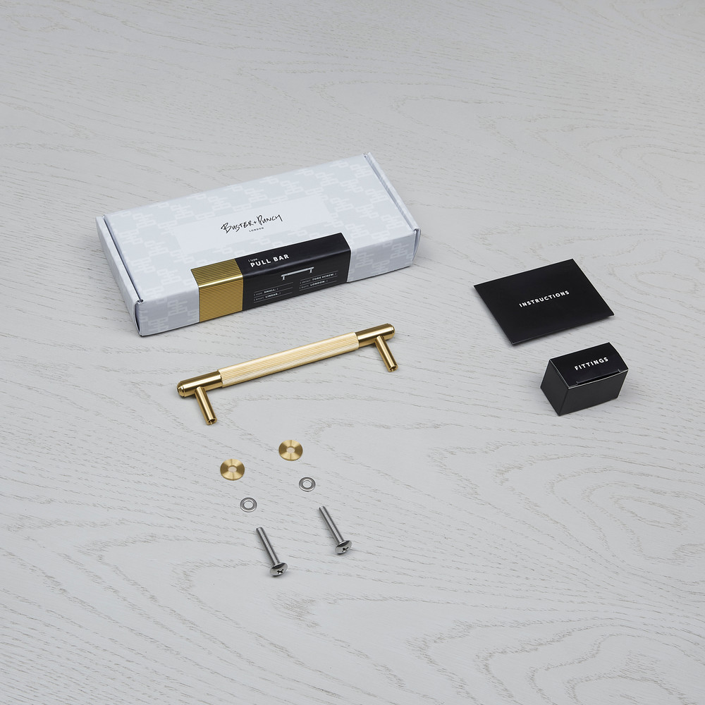Ручка для мебели Pull Bar / Linear / Brass фабрика Buster + Punch фотография № 9