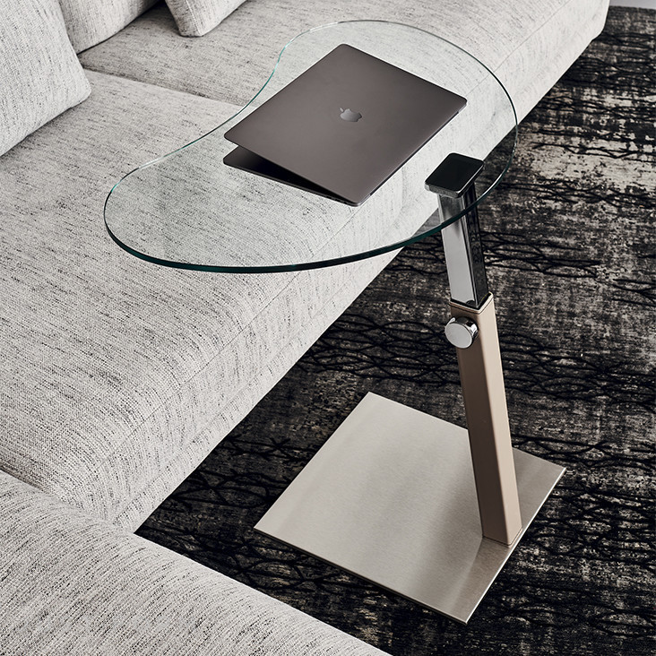 Стеклянный столик Lap фабрика Cattelan Italia фотография № 3