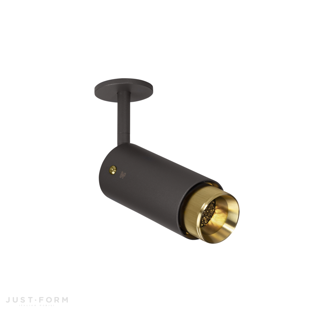 Точечный светильник Exhaust Spot / Linear / Graphite / Brass фабрика Buster + Punch фотография № 13