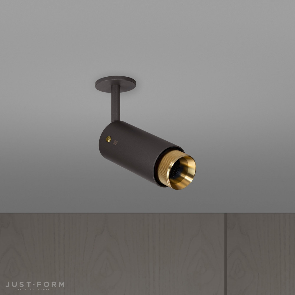 Точечный светильник Exhaust Spot / Linear / Graphite / Brass фабрика Buster + Punch фотография № 4
