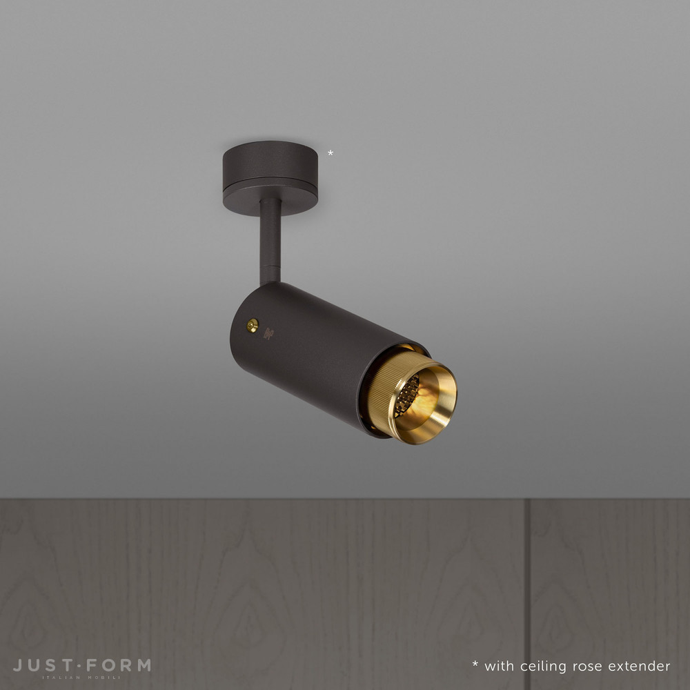 Точечный светильник Exhaust Spot / Linear / Graphite / Brass фабрика Buster + Punch фотография № 5