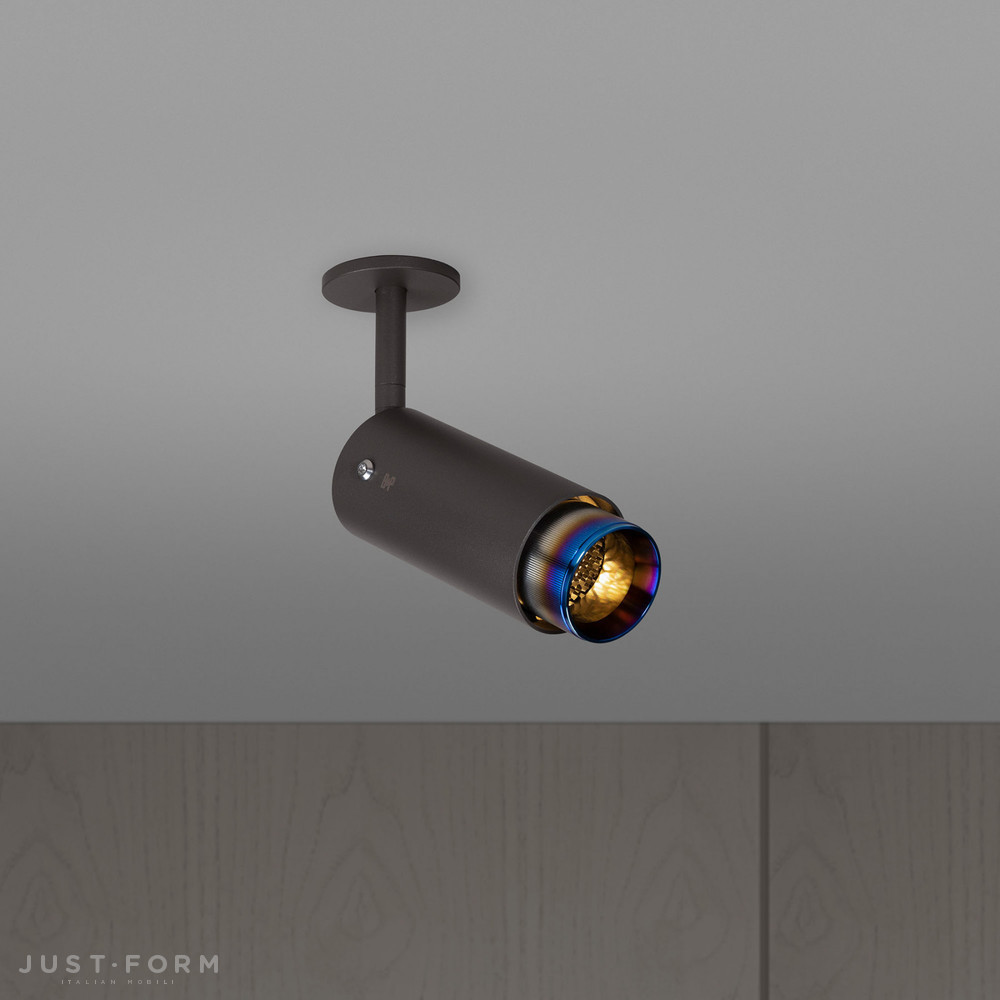 Точечный светильник Exhaust Spot / Linear / Graphite / Burnt Steel фабрика Buster + Punch фотография № 1
