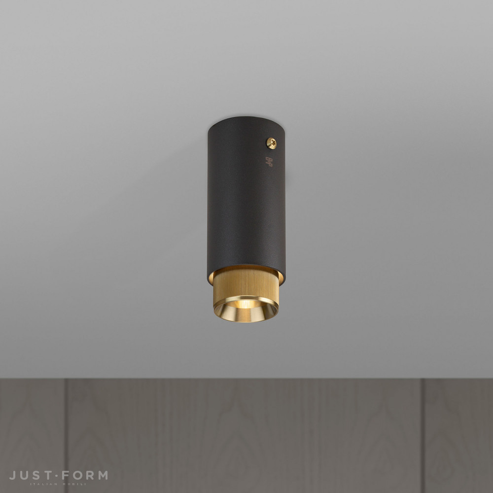 Точечный светильник Exhaust Surface / Linear / Graphite / Brass фабрика Buster + Punch фотография № 1
